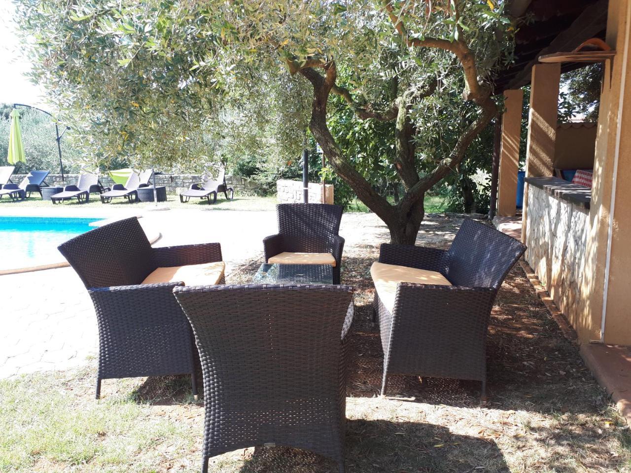 Guesthouse "Barboska" - Big Outdoor Swimming Pool & Private Tennis Court Vodnjan Exterior foto